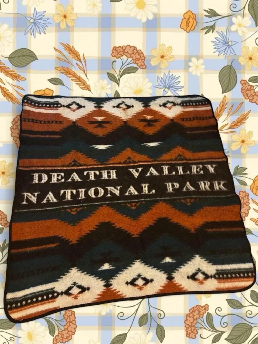 Vintage Earth Ragz Death Valley National Park blanket